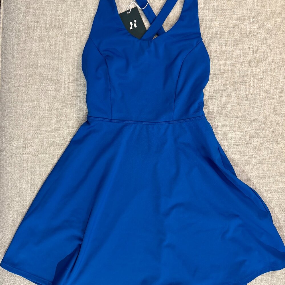 Halara Backless Flare Active Dress